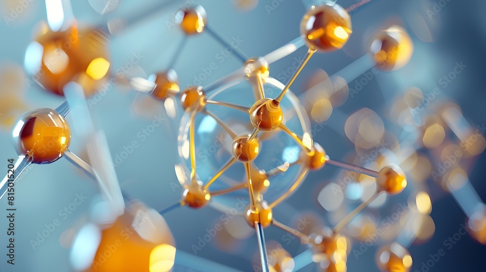 Poster molecular diagram showing the electron of lanthanide and actinide series elements
