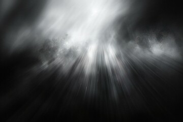 A black and white photograph of a blurry light, high quality, high resolution