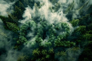 Co2 and water droplet hanging from the edge of a green leaf