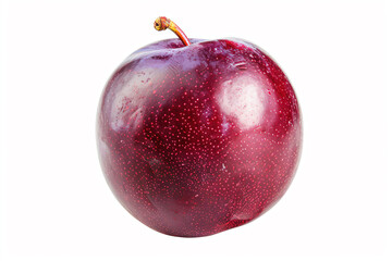 Obraz premium a red apple with a stem sticking out of it