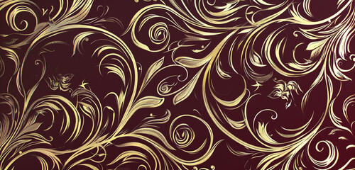 Basket weave pattern formed by thin crisscrossing lines in brown and tan.