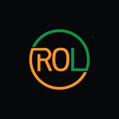 ROL Creative logo And 
Icon Design