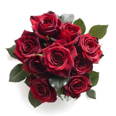 bouquet of roses Generative AI