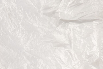 Plastic wihite background. Top view.