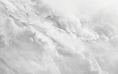 Sweeping marble texture with a cloudy, smooth white expanse.