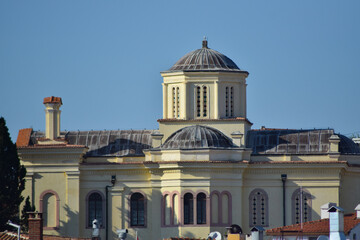 Canakkale city landscapes architectural buildings
