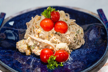 creamy chicken pasta