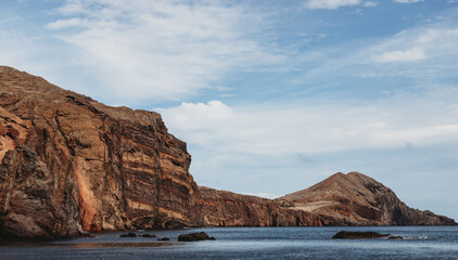 Point of Saint Lawrence on Madeira, Portugal