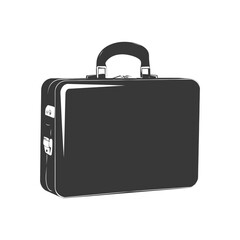 Silhouette briefcase black color only
