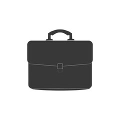 Silhouette briefcase black color only