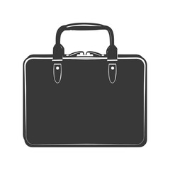 Silhouette briefcase black color only