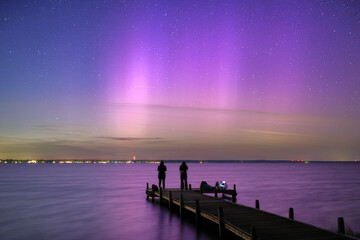 Polarlichter am Steinhuder Meer
