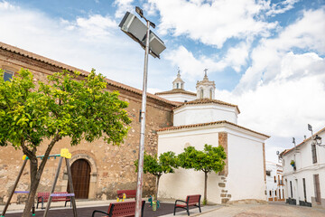 Church of Our Lady of Hope in Valencia del Ventoso, comarca of Zafra - Rio Bodion, province of...