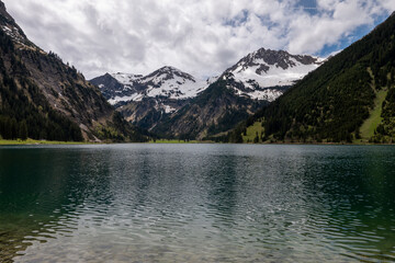 lake in the mountains