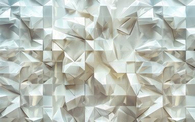 Crumpled paper texture. Created with Ai