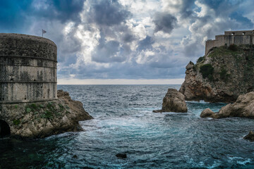 Dubrovnik Pile - Unwetter kommt 