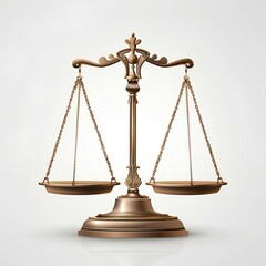 The image shows the scales of justice, which are a symbol of fairness and equality