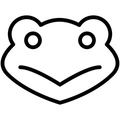 frog line icon