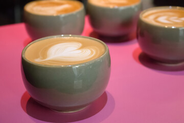 Latter art barista specialty coffee