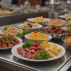 Mehr G&auml;nge Buffet. Generative AI Technologie
