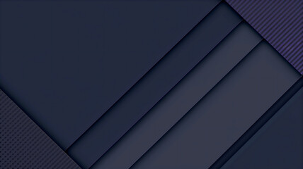 Dark blue background with diagonal stripes of dark navy and light purple in a simple flat design.