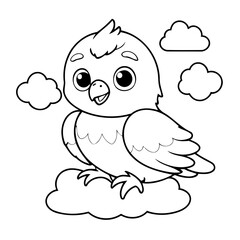 Adorable Eagle for kids books