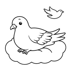 Adorable Pigeon for children books