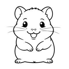 Cartoon Hamster for kids books