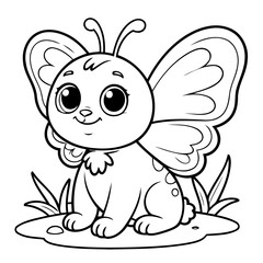 Cute Butterfly for kids books