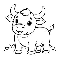 Funny Bull for children books