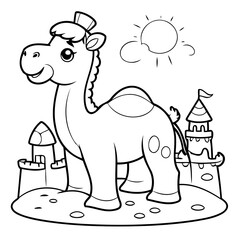 Funny Camel for toddlers