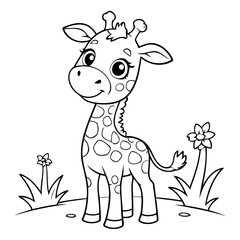 Funny Giraffe for toddlers