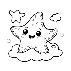 Funny Starfish for toddlers book