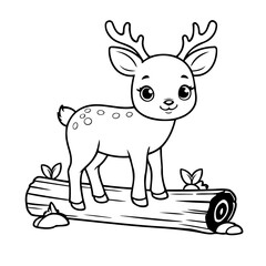 Joyful Deer for toddlers