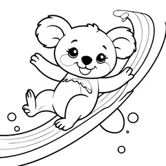 Joyful Koala for toddlers book