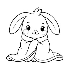 Simple Bunny for toddlers