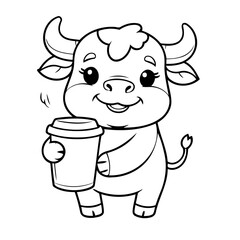 Simple Bull for toddlers book