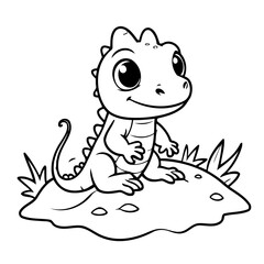 Simple Gecko for toddlers