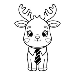 Simple Reindeer for kids books