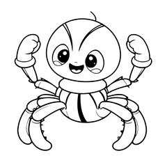 Simple Spider for kids books
