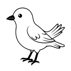 Joyful Bird for kids page