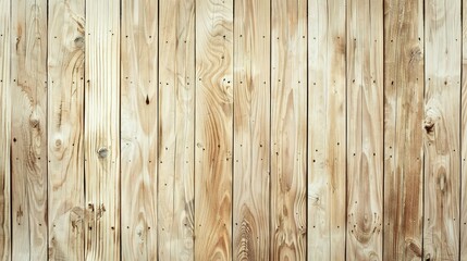 Fototapeta premium Light brown nature wooden plank texture background