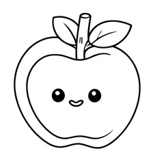 Simple Apple for toddlers