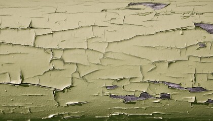 Background image of peeling light green paint