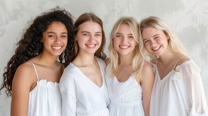 Fototapeta premium A Portrait of Happy Friends