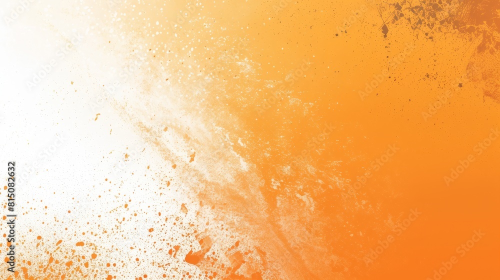 Poster orange white gradient background, grainy texture smooth color gradient noise texture, copy space hyp