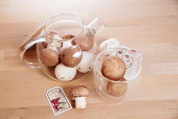 food, mushroom, cooking, fresh, healthy, background, closeup, nutrition, mushrooms, meal, raw, ingredient, table, organic, vegetarian, fungus, vegetable, recipe, magic mushroom, magic mushrooms, herba