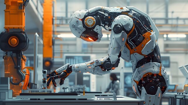 Engineers Crafting CuttingEdge Algorithms to Power Autonomous Robots in a HighTech Laboratory