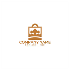 Modern Online Shop Logo designs Template, vector illustration
