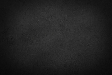 Black wall texture rough background, abstract dark concrete backdrop